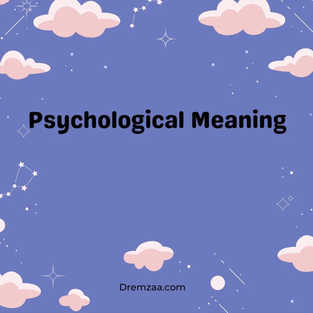 Psychological Meaning