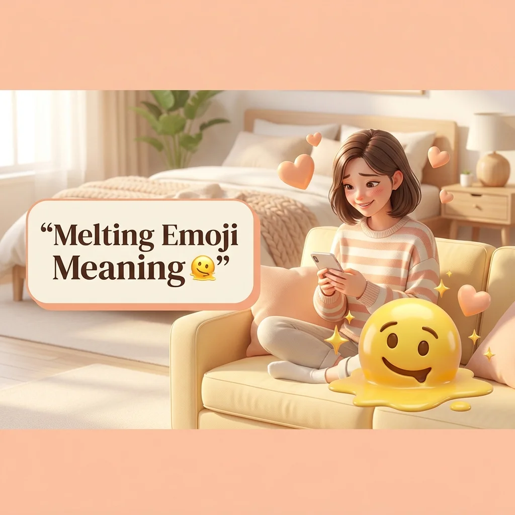 Melting Emoji Meaning 🫠