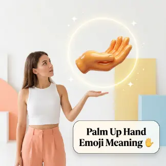Palm Up Hand Emoji Meaning 🫴