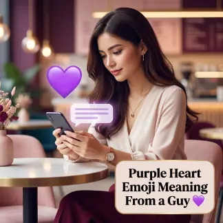 Purple Heart Emoji Meaning From a Guy π