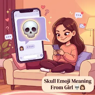 Skull Emoji Meaning From Girl 💀👧