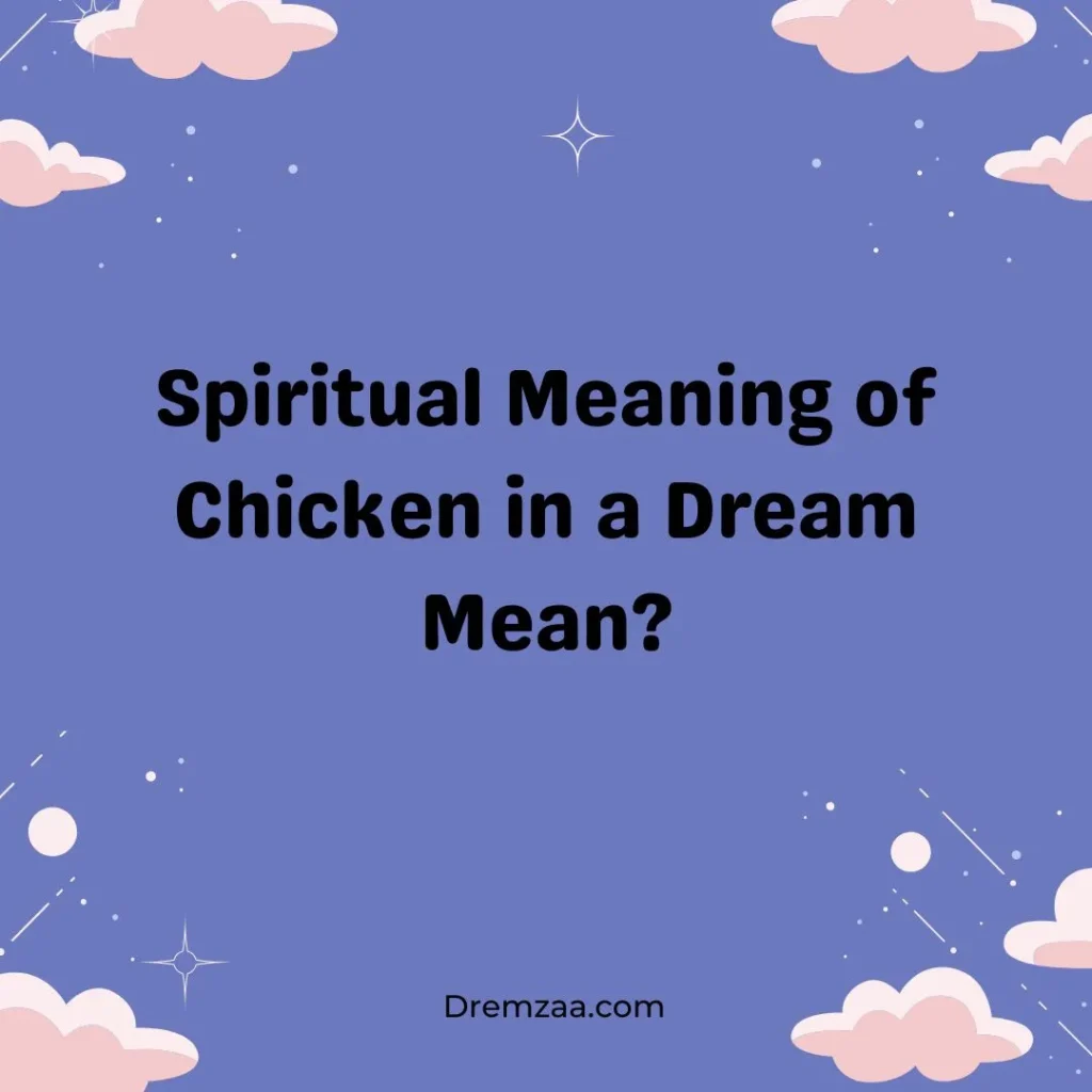 Spiritual Meaning of Chicken in a Dream Mean