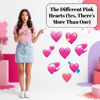 The Different Pink Hearts (Yes, There's More Than One)