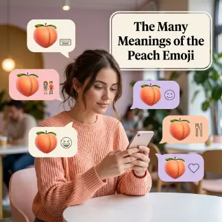 The Many Meanings of the Peach Emoji