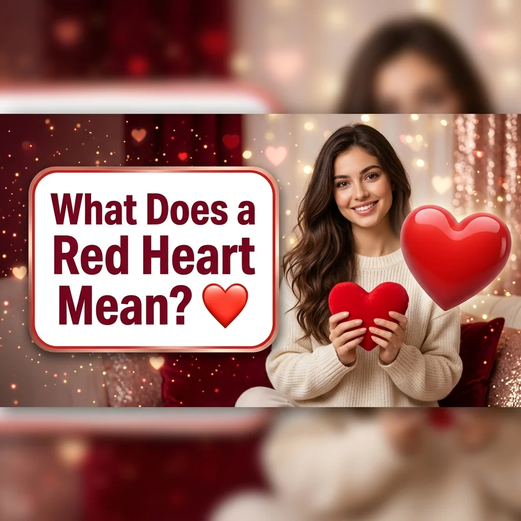 What Does a Red Heart Mean? ❤️