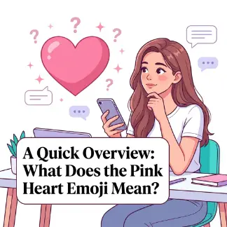 What Does the Pink Heart Emoji Mean?