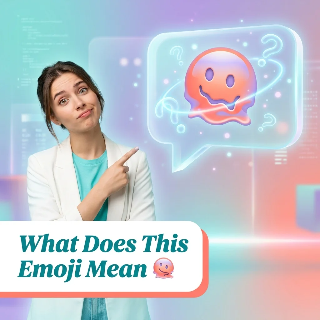 What Does This Emoji Mean 🫠