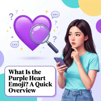 What Is the Purple Heart Emoji? A Quick Overview