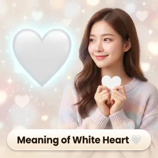 White Hearts Meaning 🤍🤍