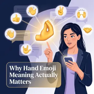 Why Hand Emoji Meaning Actually Matters