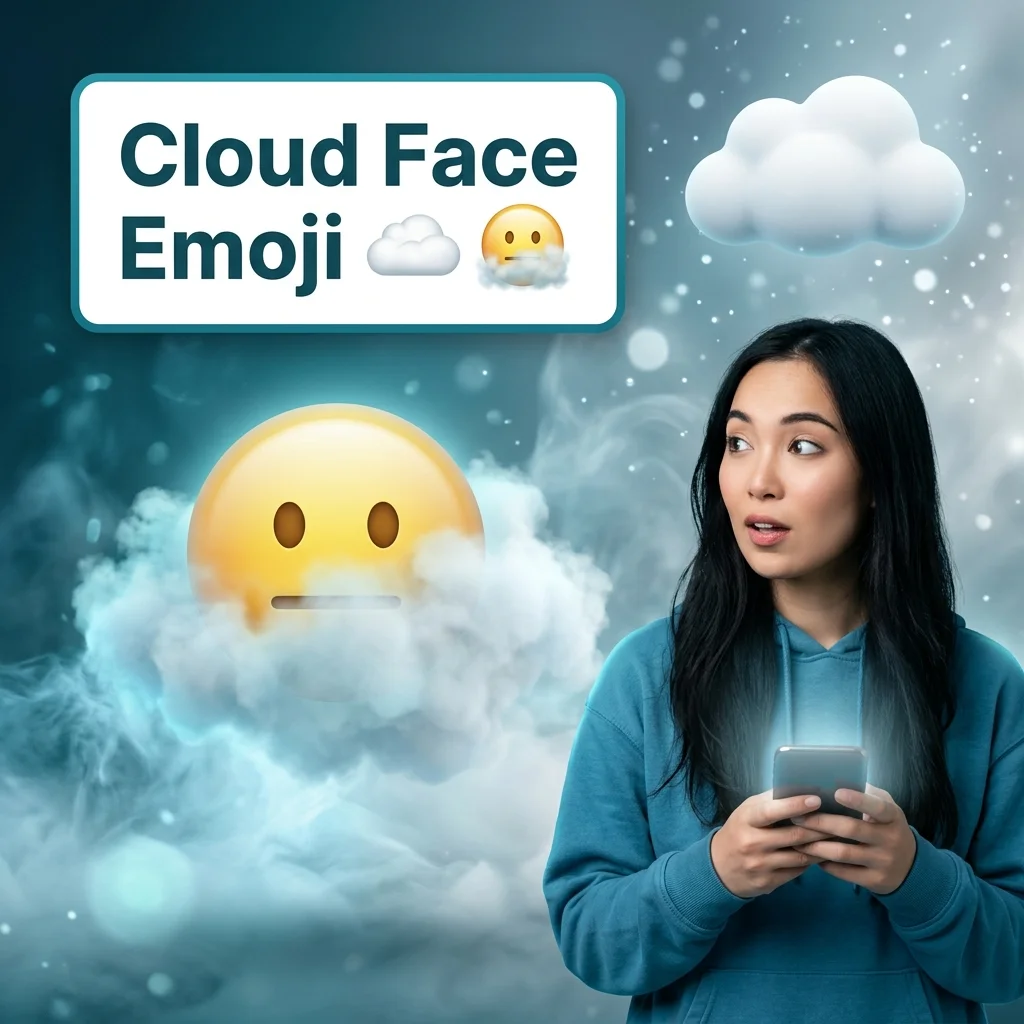 Cloud Face Emoji ☁️😶‍🌫️
