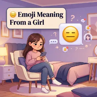 😑 Emoji Meaning From a Girl