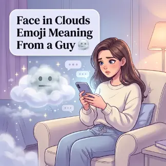Face in Clouds Emoji Meaning From a Guy ๐ถโ๐ซ๏ธ