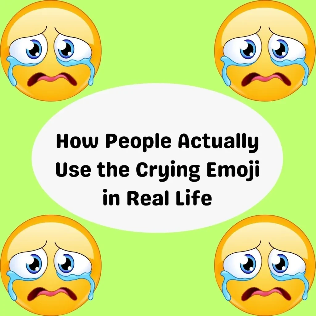 How People Actually Use the Crying Emoji