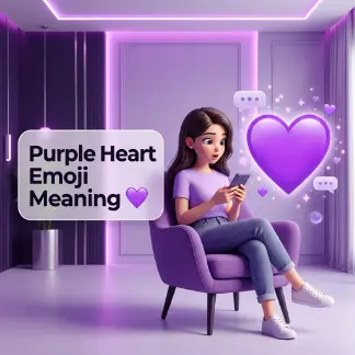 Purple Heart Emoji Meaning 💜