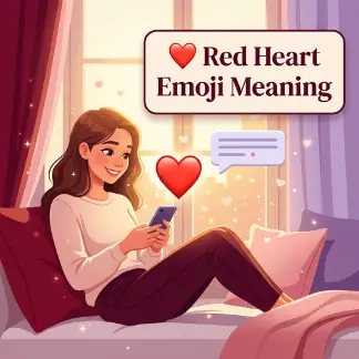 ❤️ Red Heart Emoji Meaning