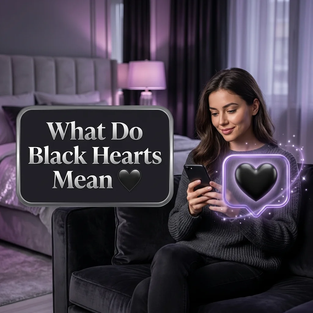 What Do Black Hearts Mean 🖤