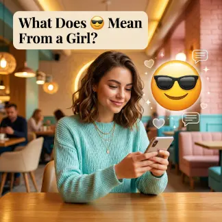 What Does 😎 Mean From a Girl?
