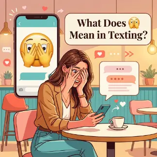 What Does 🫣 Mean in Texting?