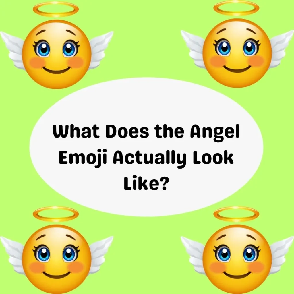 What Does the Angel Emoji Actually Look Like