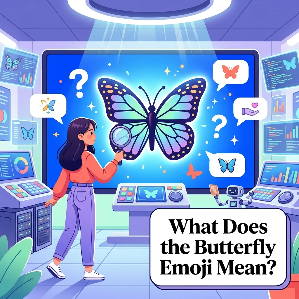 What Does the Butterfly Emoji Mean?