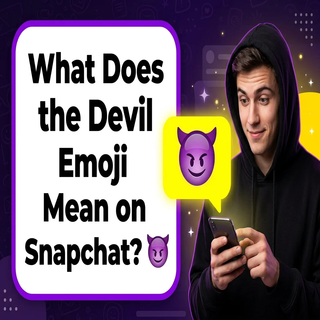 What Does the Devil Emoji Mean on Snapchat? 😈