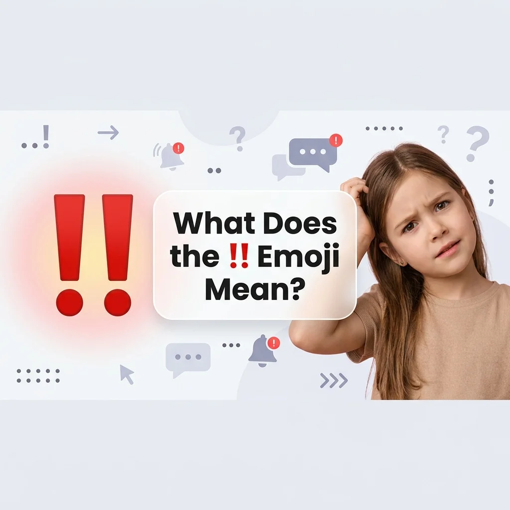 What Does the !! Emoji Mean?