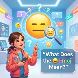 What Does the 😑 Emoji Mean?