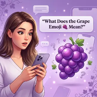 What Does the Grape Emoji π Mean?