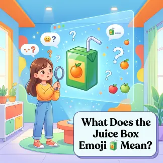 What Does the Juice Box Emoji 🧃 Mean