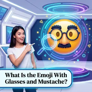 What Is the Emoji With Glasses and Mustache?