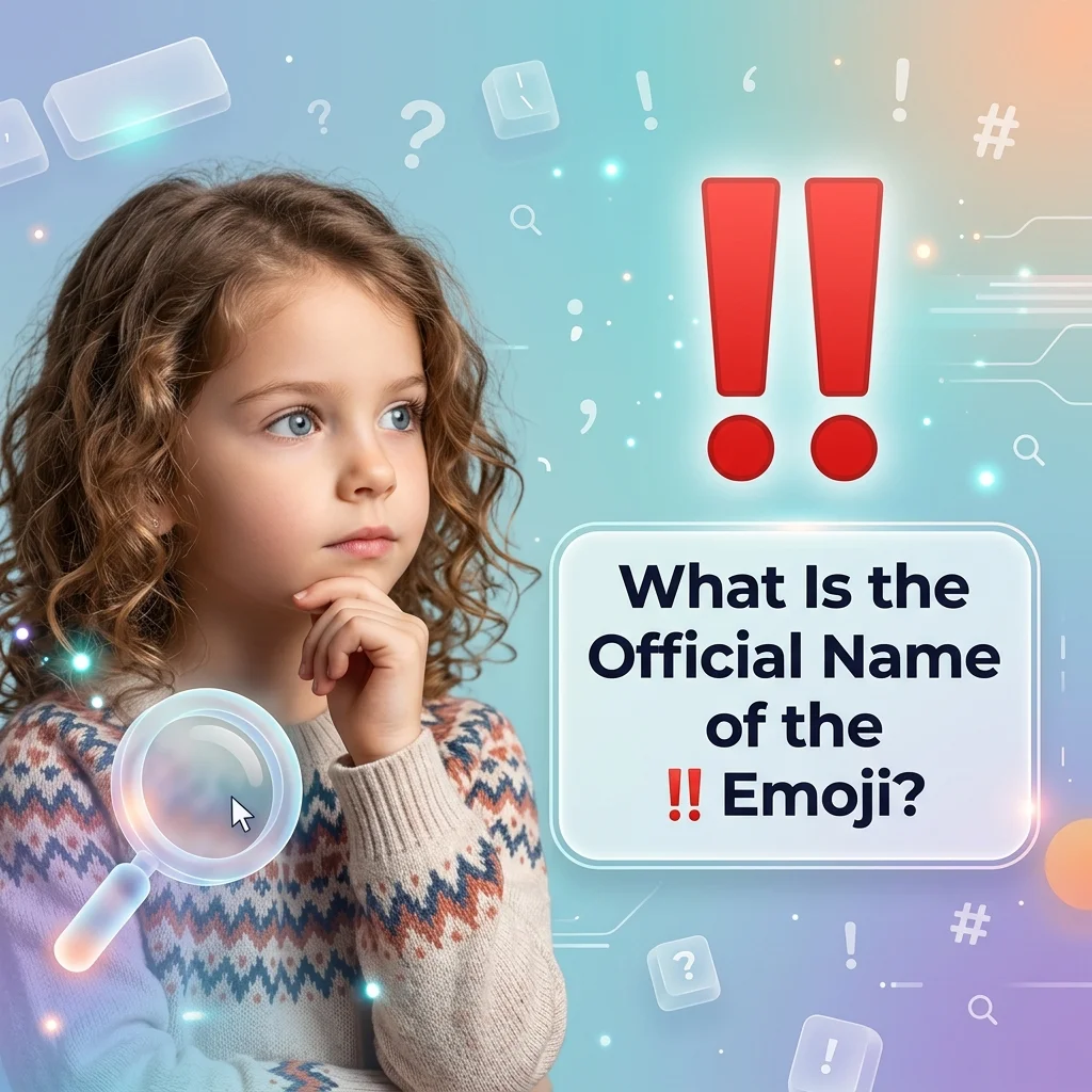 What Is the Official Name of the !! Emoji?