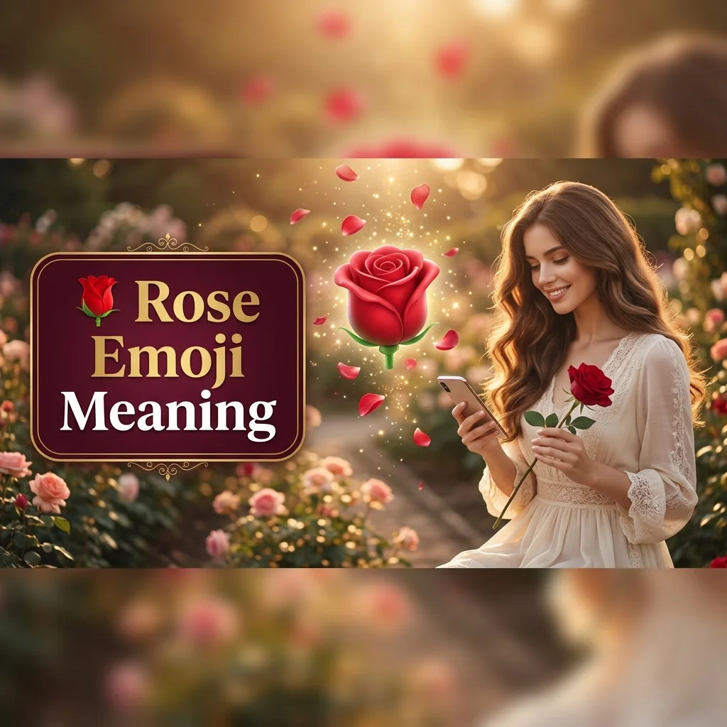 🌹 Rose Emoji Meaning