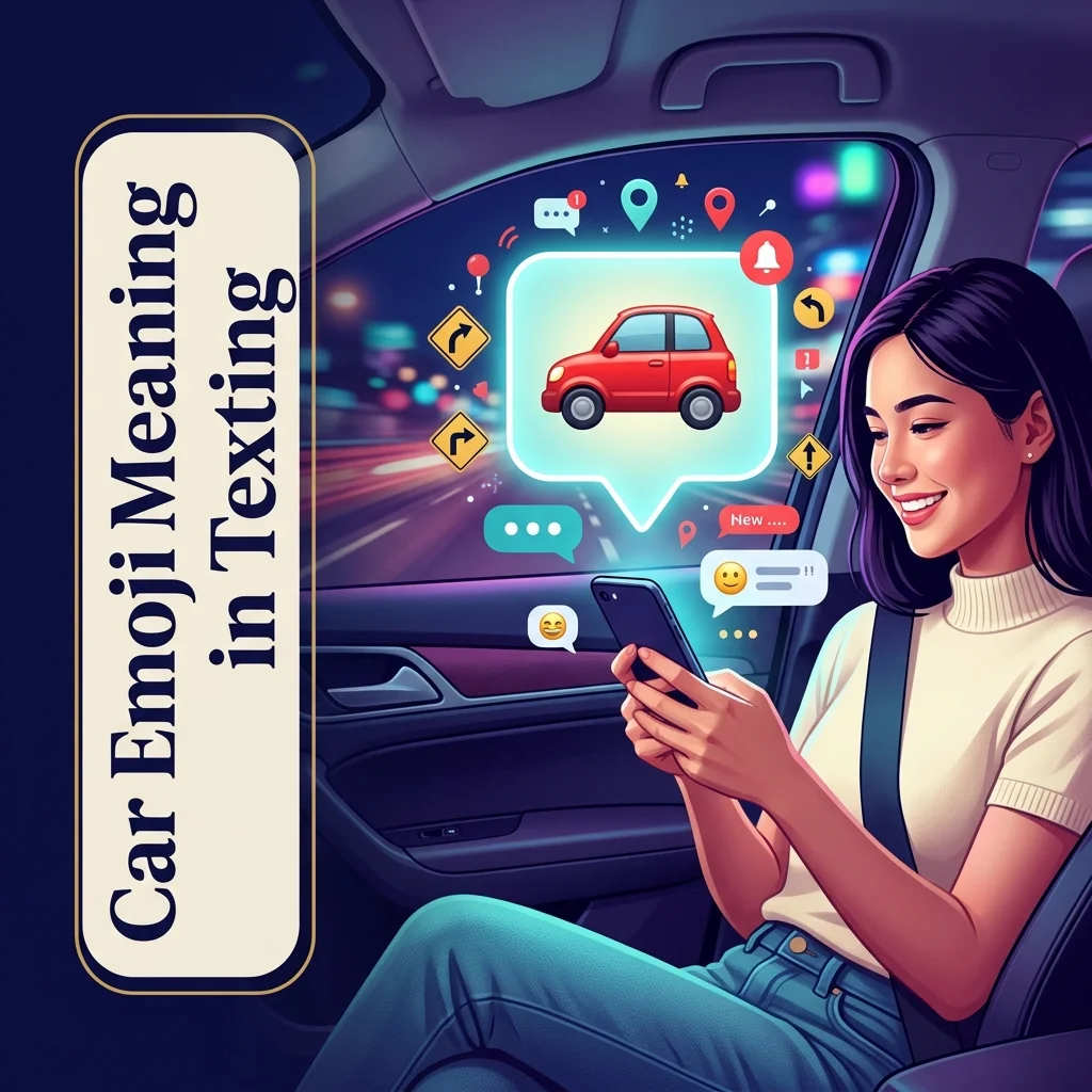 Car Emoji Meaning in Texting