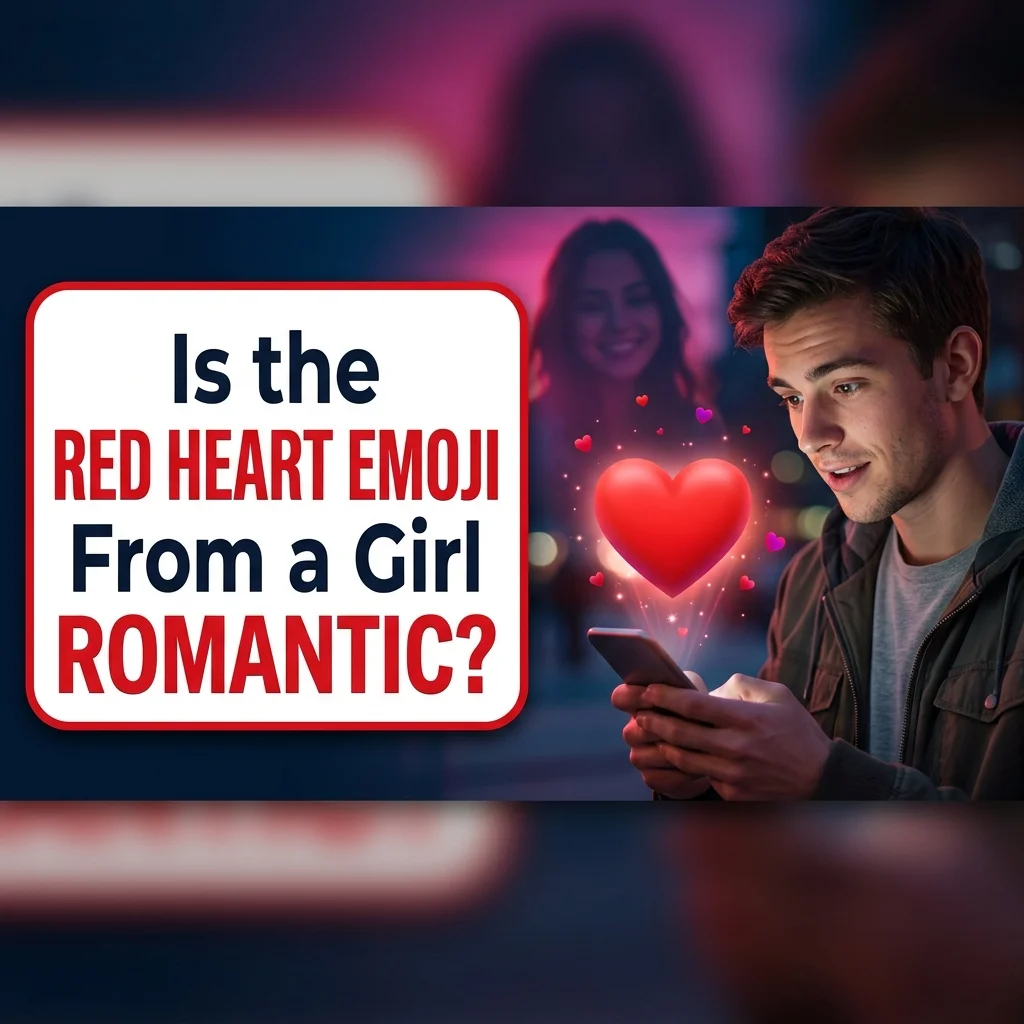 Is the Red Heart Emoji From a Girl Romantic?