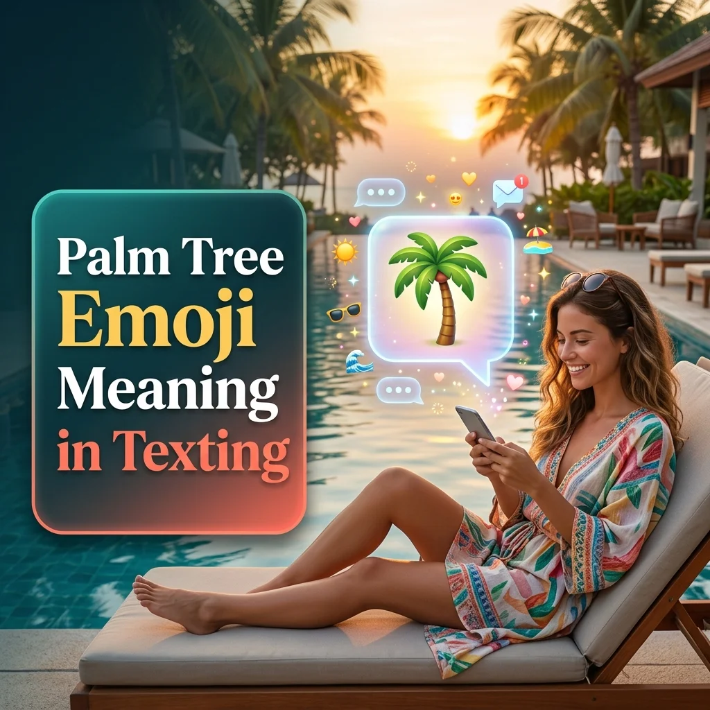 Palm Tree Emoji Meaning in Texting