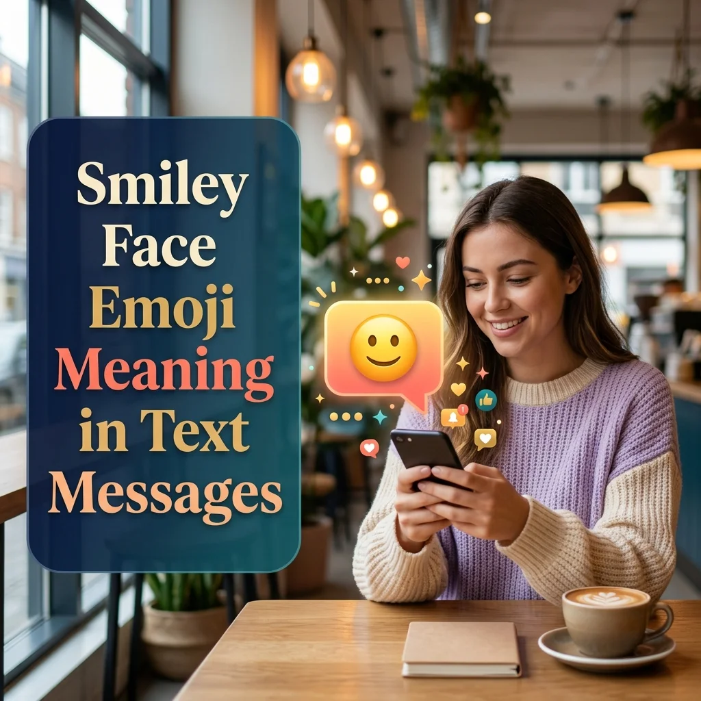 Smiley Face Emoji Meaning in Text Messages