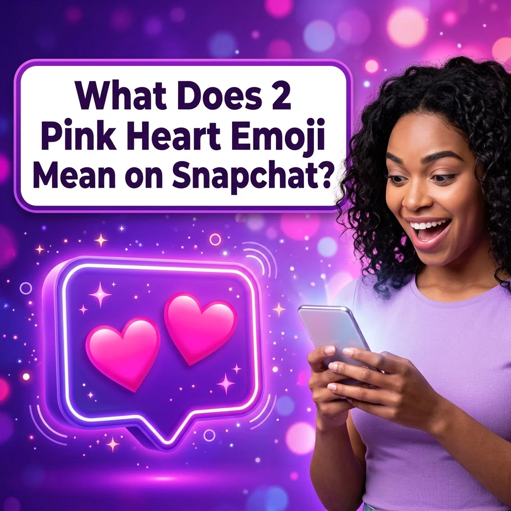 What Does 2 Pink Heart Emoji Mean on Snapchat?