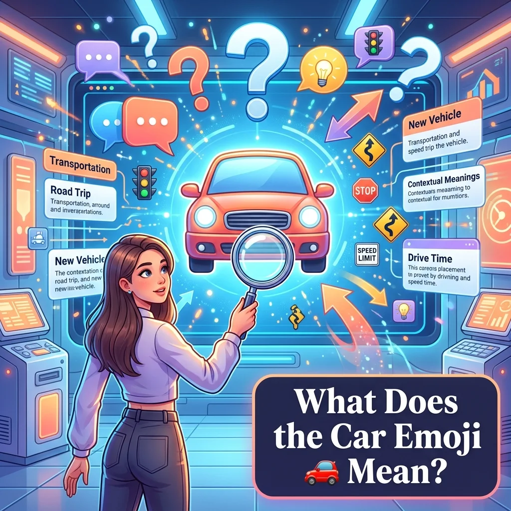 What Does the Car Emoji 🚗 Mean?