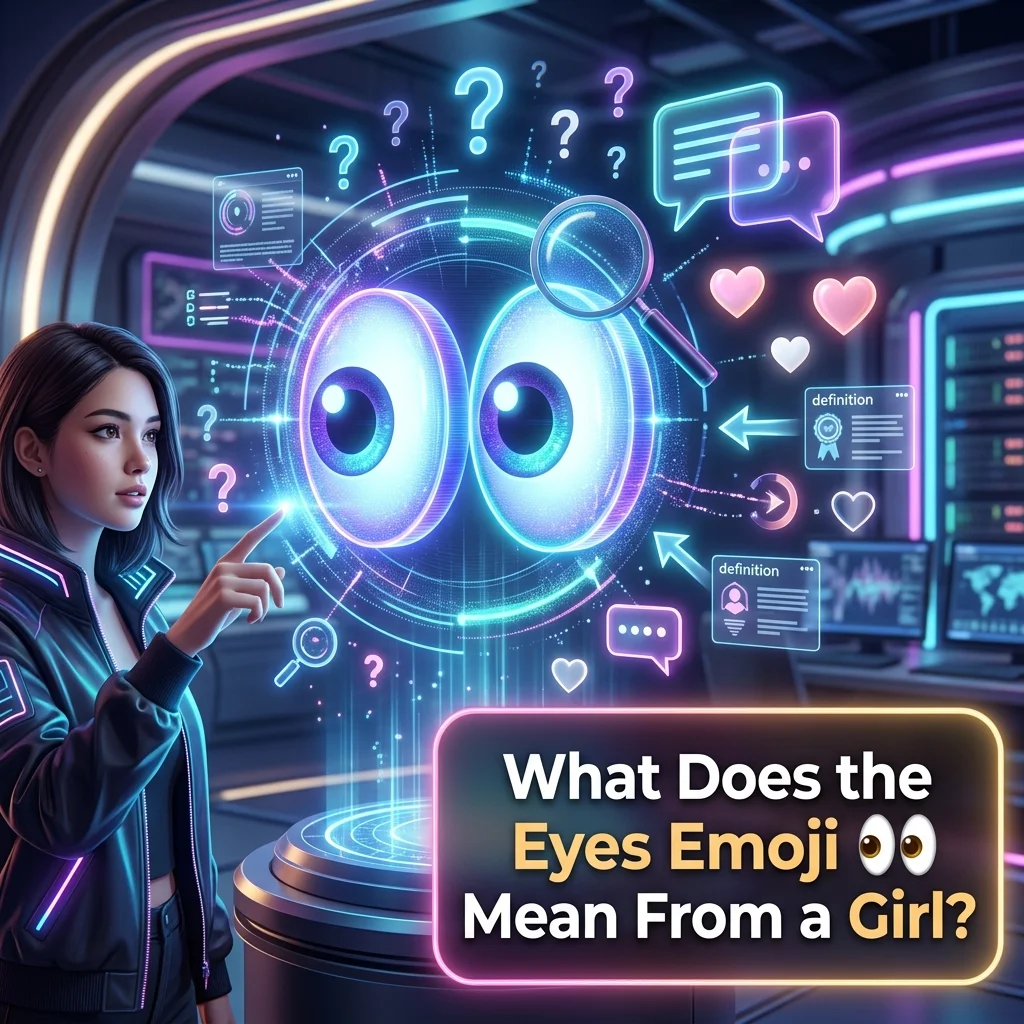 What Does the Eyes Emoji 👀 Mean From a Girl?
