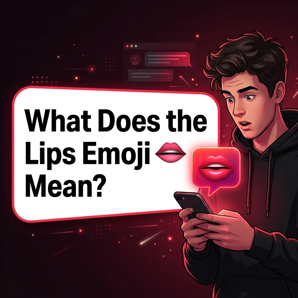 What Does the Lips Emoji 👄 Mean?