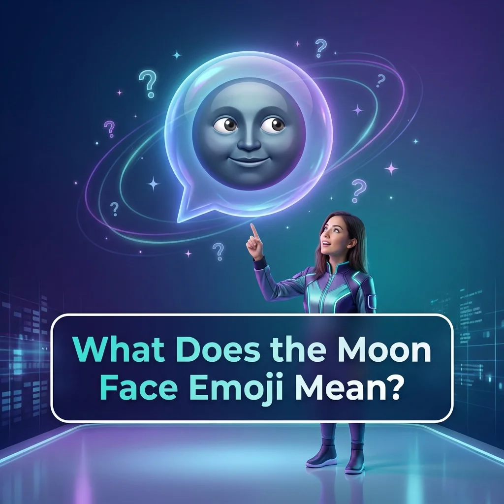 What Does the Moon Face Emoji Mean?