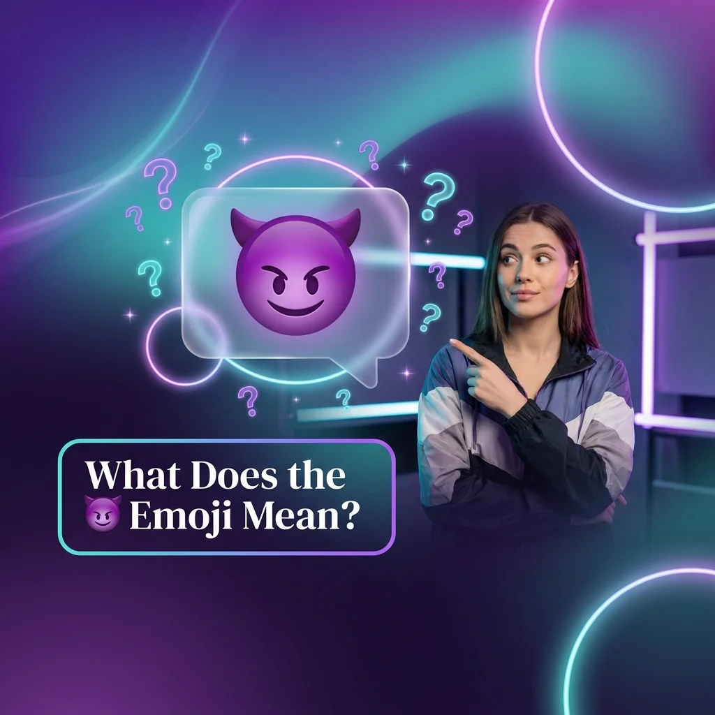 What Does the 😈 Emoji Mean?