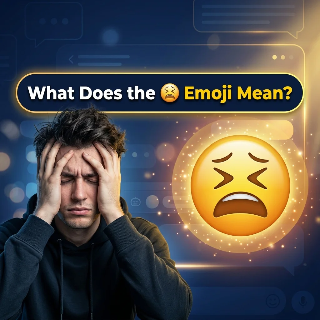 What Does the 😩 Emoji Mean?