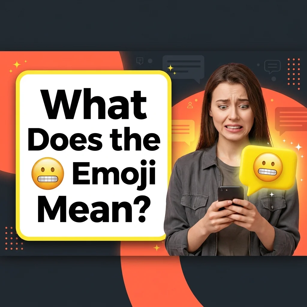 What Does the 😬 Emoji Mean?