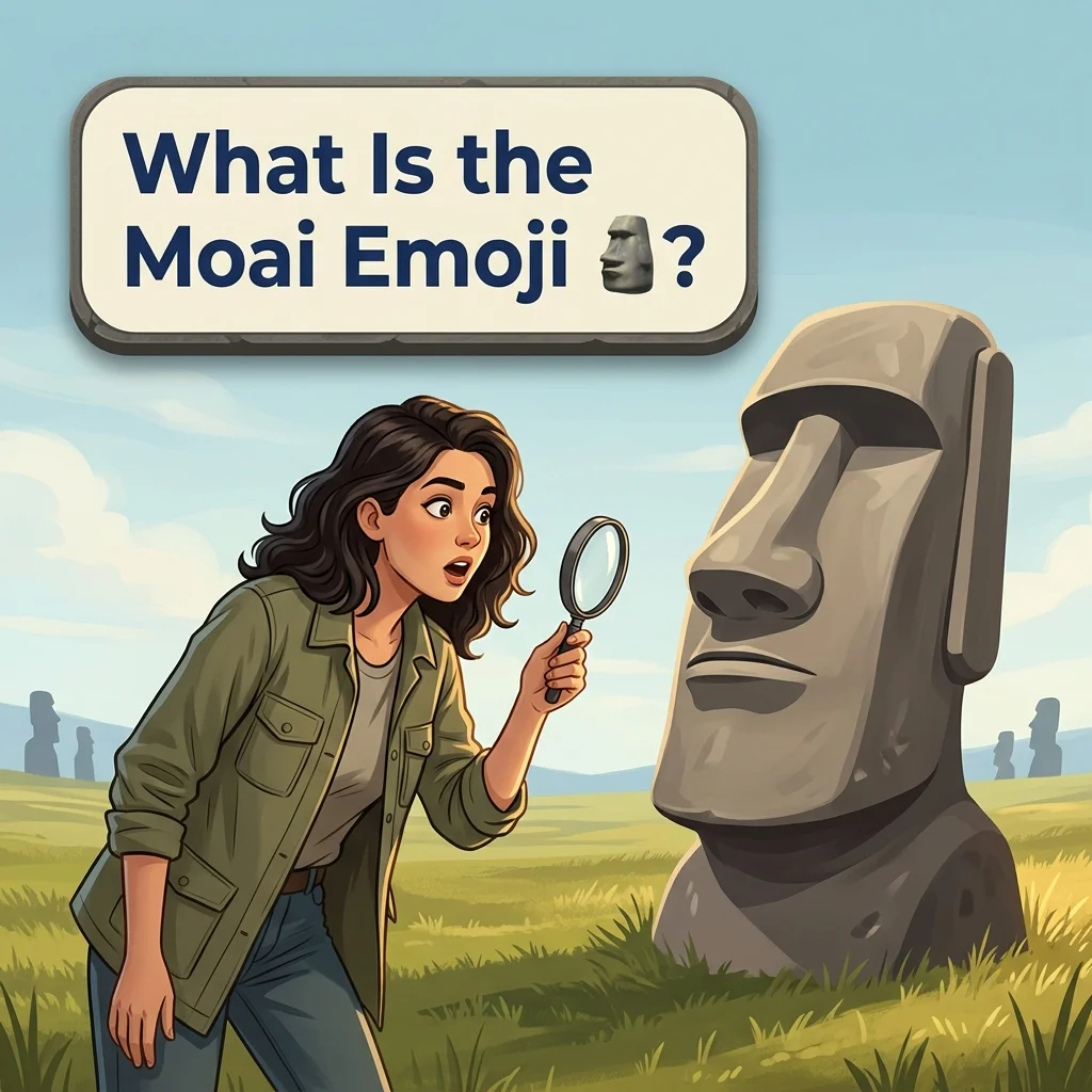 What Is the Moai Emoji 🗿?