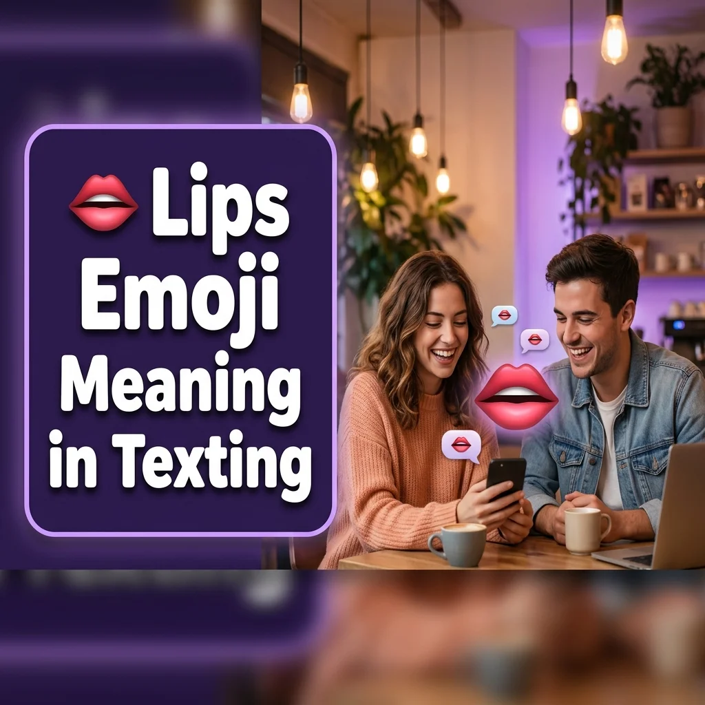 👄 Lips Emoji Meaning in Texting