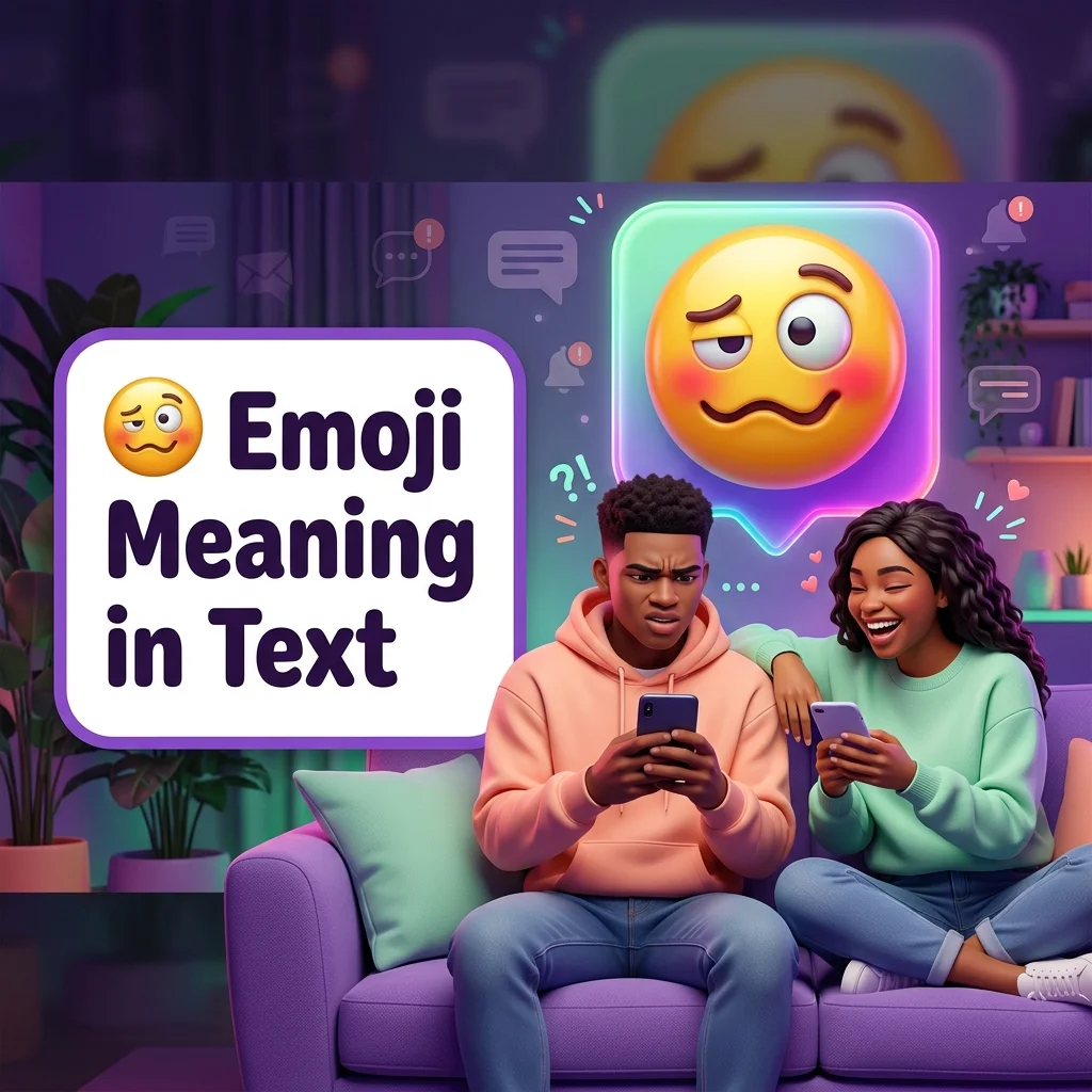 🥴 Emoji Meaning in Text