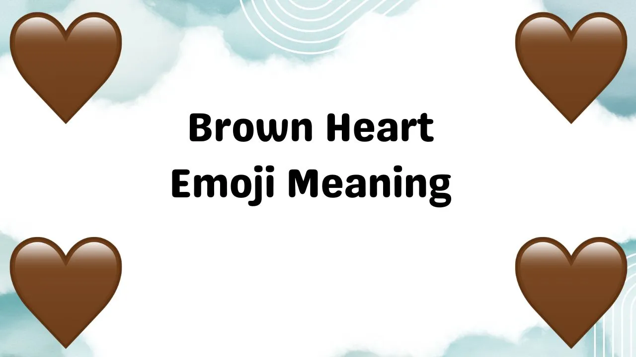 Brown Heart Emoji Meaning