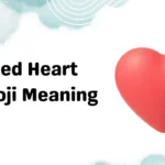 Red Heart Emoji Meaning